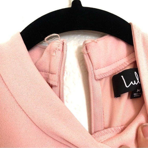 Lulu’s Keep on Dancing Cutout maxi Pink Medium - Picture 5 of 5